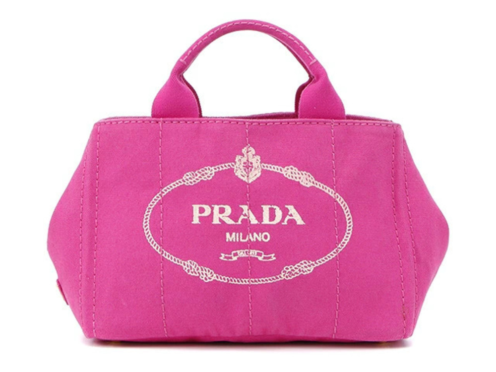 Prada Canapa bag handbag pink